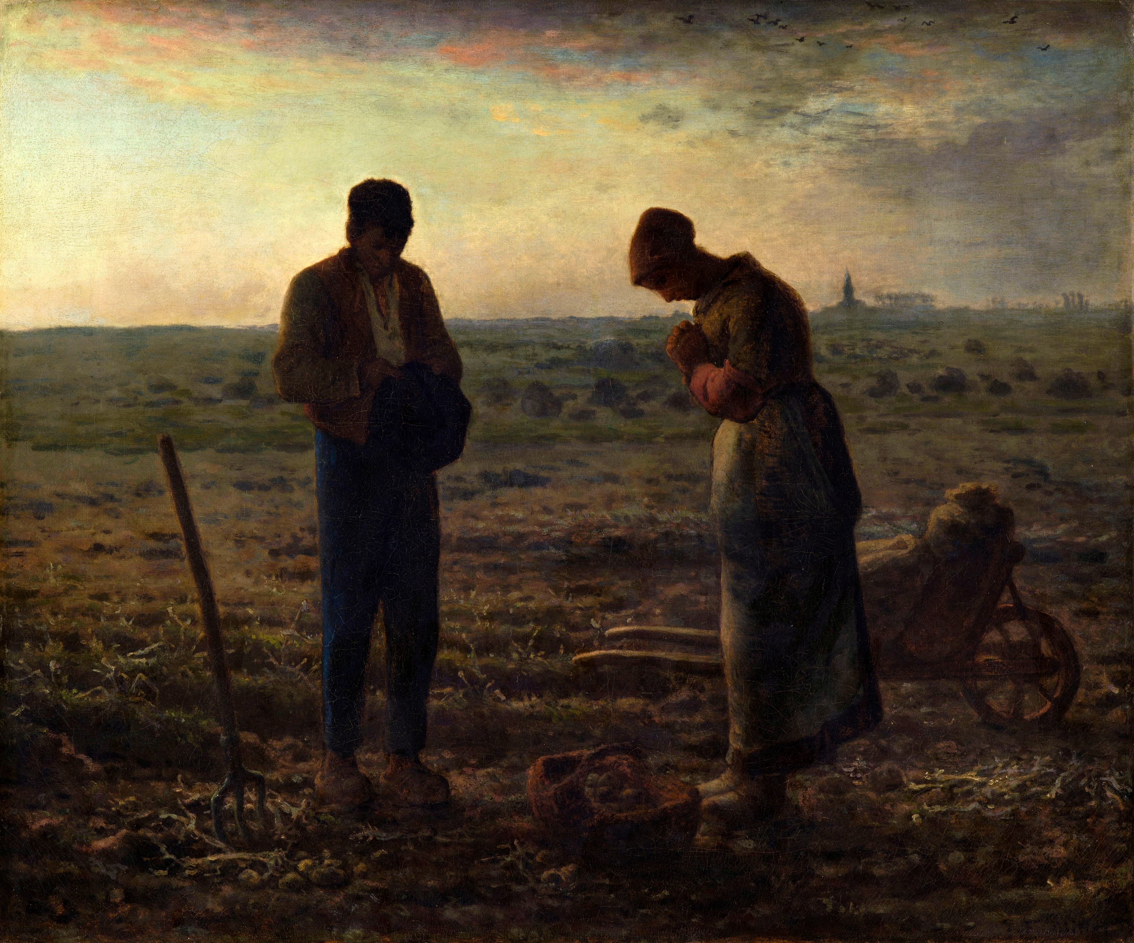 The Angelus by Jean-Francois Millet
