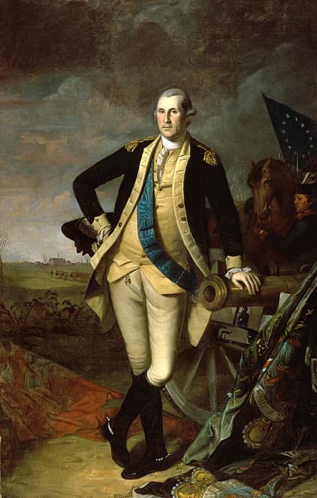 George Washington at Princeton by Charles Willson Peale