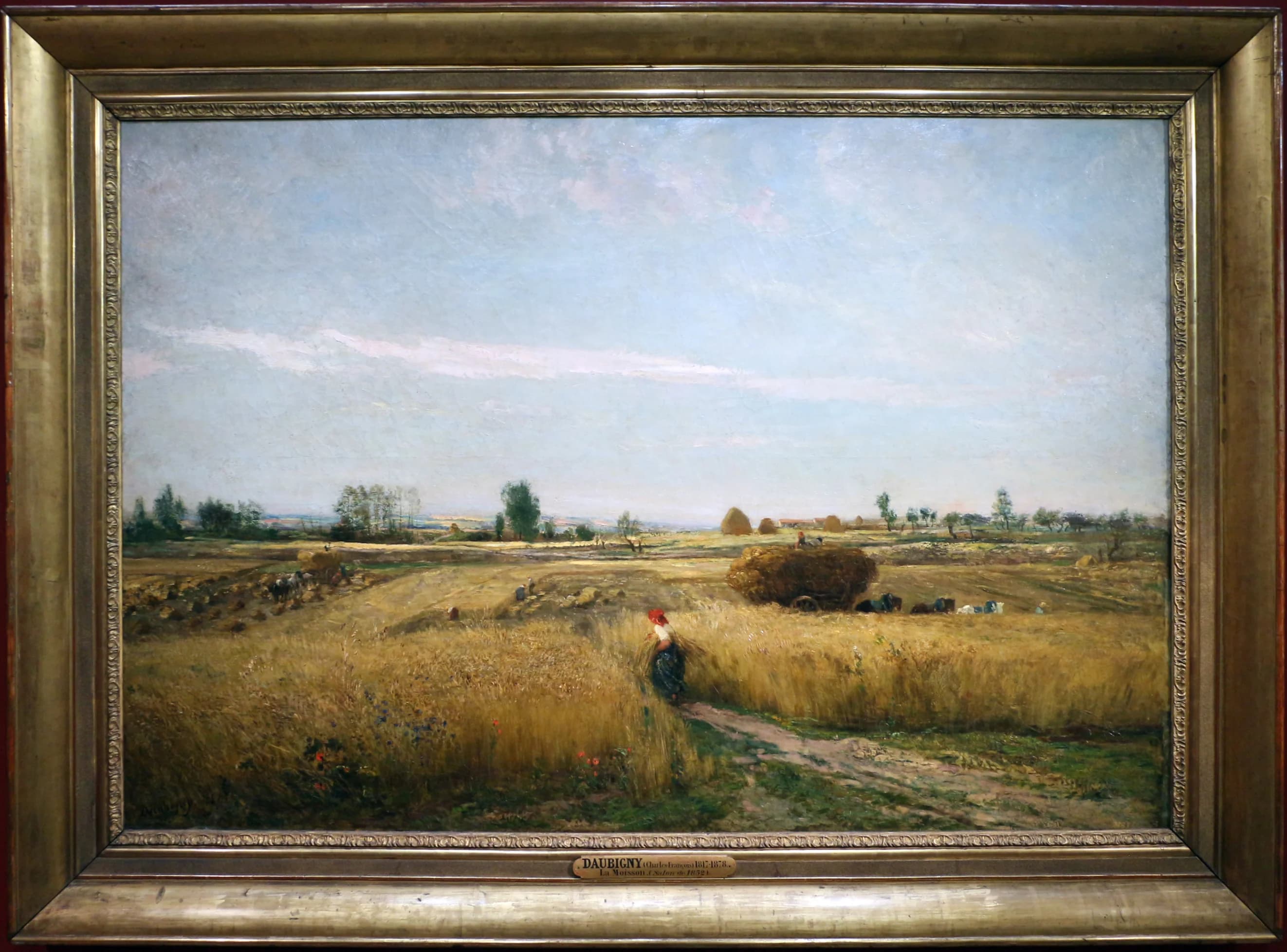 The Harvest by Charles-Francois Daubigny